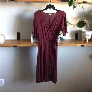 Old navy faux wrap dress